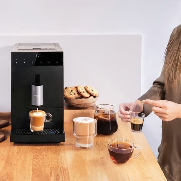 Superautomatiserad kaffemaskin - Cecotec - Power Matic-ccino Vaporissima - 1470 W - 19 bar - Inbyggd kvarn