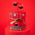 Miniatyrbild 4 av 5: Cecotec Espresso Maskin Power Espresso 20 Traditionell Ljus Röd