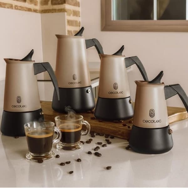 Cecotec Italiensk kaffebryggare Piccolina 600 Gold