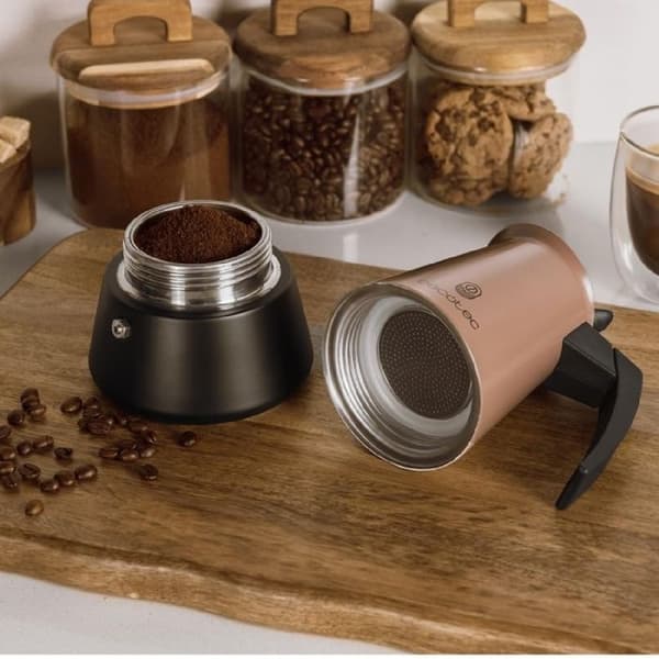 Cecotec Italiensk kaffebryggare Piccolina 600 Gold