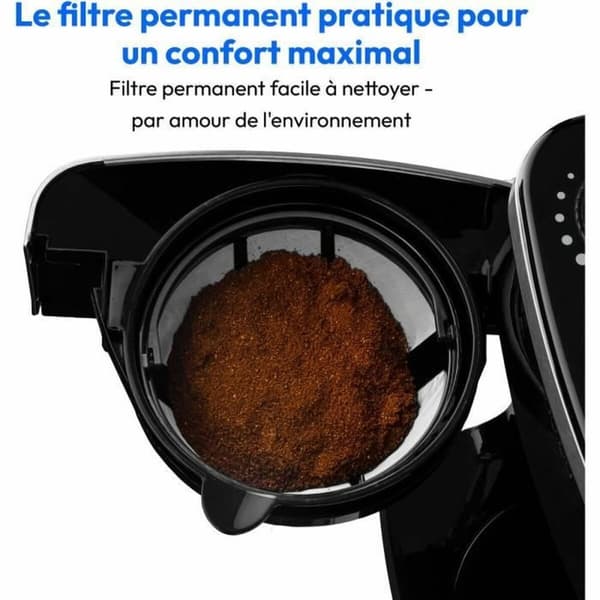 Drip Coffee Machine Medion Sort 1000 W 1 L