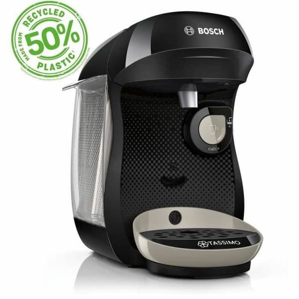 Kapselkaffemaskine BOSCH TAS109E Sort 1400 W 3.5 BAR 700 ml