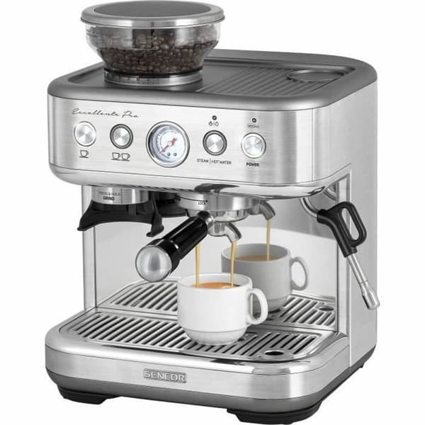 Superautomatisk kaffemaskine Sencor SES 6010SS Grå 15 bar