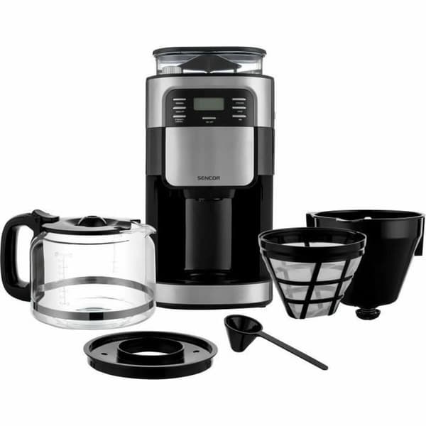Superautomatisk kaffemaskine Sencor SCE 7000BK Sort Grå