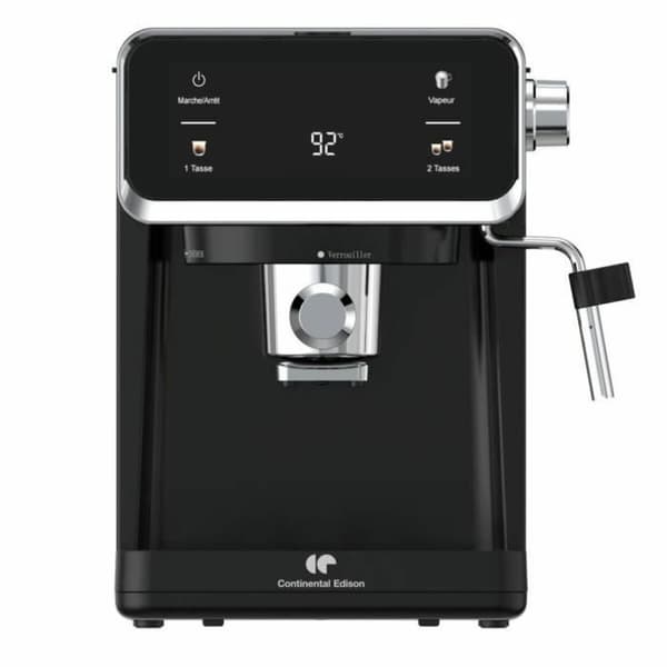 Superautomatisk kaffemaskine Continental Edison CEME19B Sort