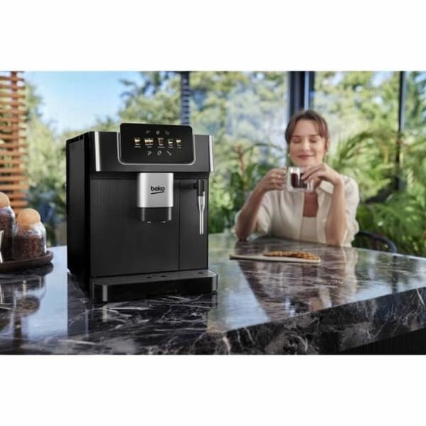 Superautomatisk kaffemaskine BEKO CEG7302B Sort