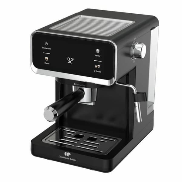 Superautomatisk kaffemaskine Continental Edison CEME19B Sort