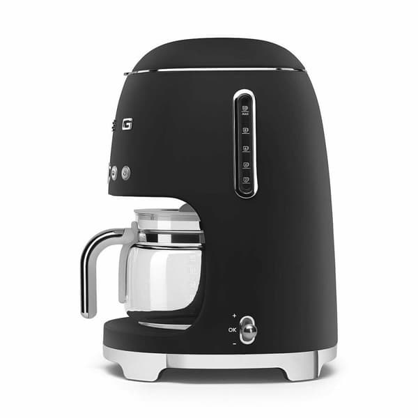 Drip Coffee Machine Smeg DCF02BLMEU 1050 W Mat bagpå