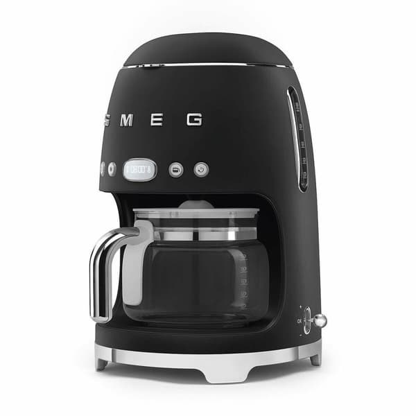 Drip Coffee Machine Smeg DCF02BLMEU 1050 W Mat bagpå