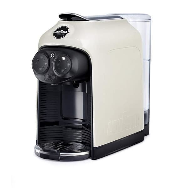 Lavazza A Modo Mio Deséa kapselmaskin för espresso, 1500 W, ABS, Vit Kräm - 8000070019553