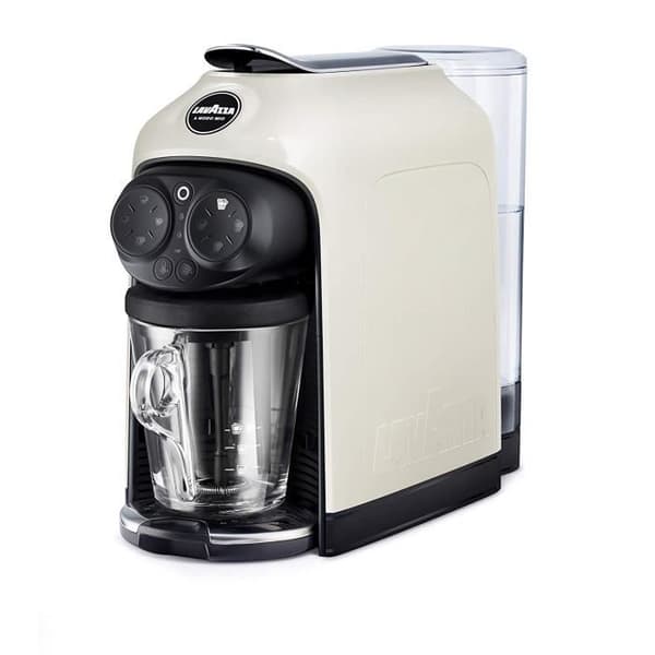 Lavazza A Modo Mio Deséa kapselmaskin för espresso, 1500 W, ABS, Vit Kräm - 8000070019553