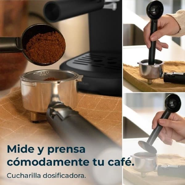 Cecotec Express kaffemaskin Power Espresso 20 Pecan Steel