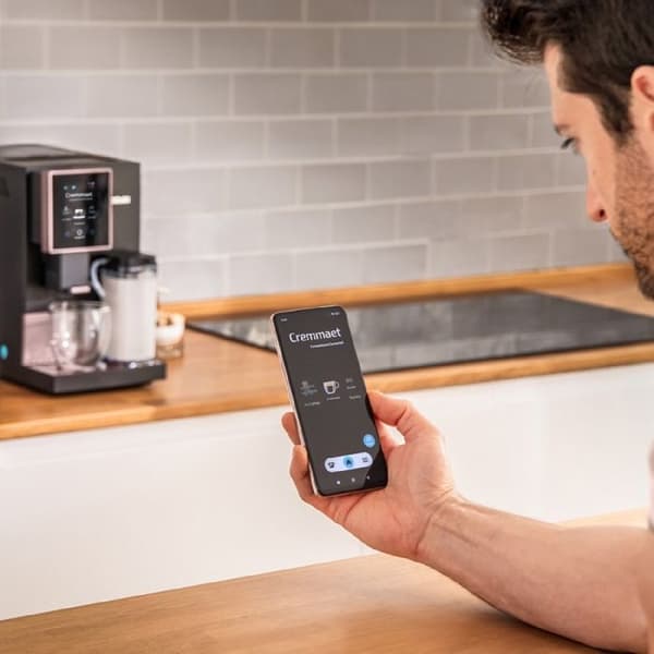 Cecotec superautomatisk kaffemaskin Cremmaet Compactccino Connected Black Rose