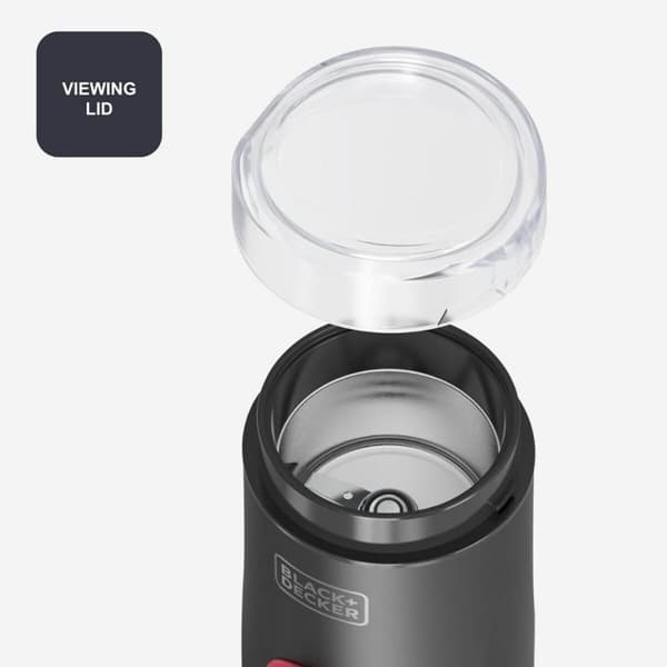 Elektrisk kværn Black & Decker BXCG152E Sort 150 W