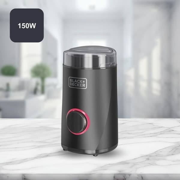 Elektrisk kværn Black & Decker BXCG152E Sort 150 W