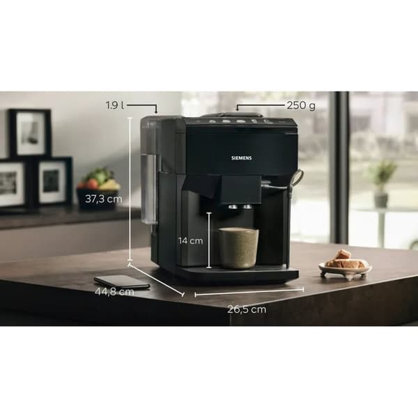 Superautomatisk kaffemaskine Siemens AG TP511R09 Sort 1500 W 15 bar 1,9 L