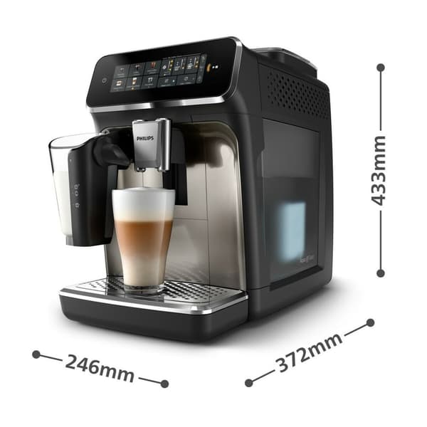 Superautomatisk kaffebryggare Philips EP3347/90 Svart Krom 1500 W 230 W 15 bar 275 g 1,8 L