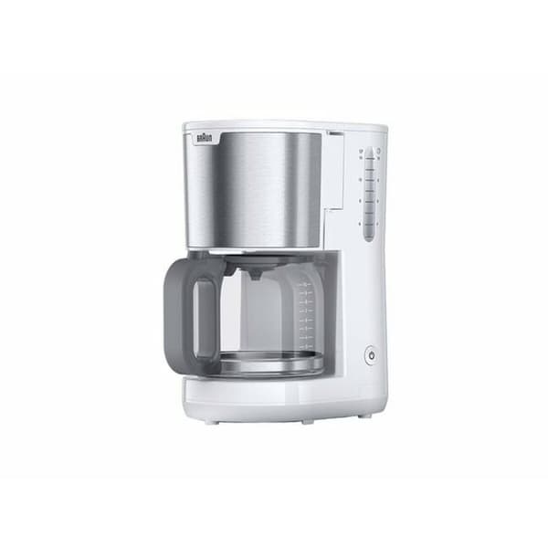 Dryppkaffetrakter Braun KF1500WH Hvit 1000 W 10 Kupit 15 Kupit