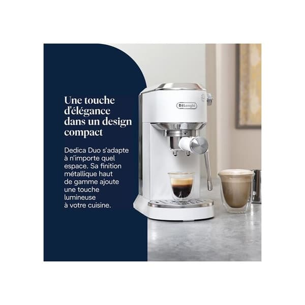 Expresso Delonghi EC890.W DedicaDuo
