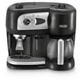Miniatyrbild 1 av 2: Kombinerad pump espressomaskin - DELONGHI - BCO261B.1 - 15 barer - Kapslar och malet kaffe - Svart och vitt