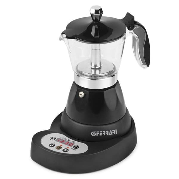 Elektrisk moka - RISVEGLIO ESPRESSO - 3 koppar - 400W - Programmerbar - Filter