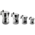 Miniatyrbild 4 av 4: Espressobryggare - Alessi - Moka DC06/9 FM - Gjuten aluminium - 9 koppar - Design David Chipperfield