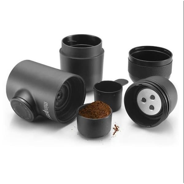 WACACO bärbar manuell kaffemaskin - Espresso - Malet kaffe - Tryck 8 bar