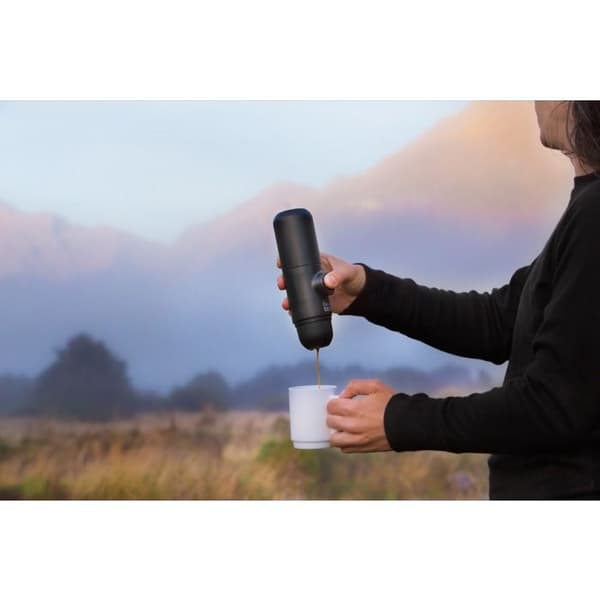 WACACO bärbar manuell kaffemaskin - Espresso - Malet kaffe - Tryck 8 bar