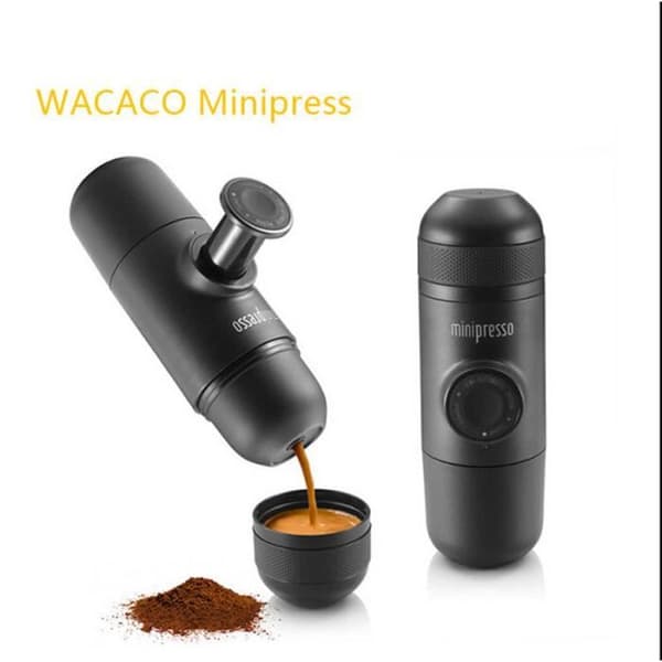 WACACO bärbar manuell kaffemaskin - Espresso - Malet kaffe - Tryck 8 bar