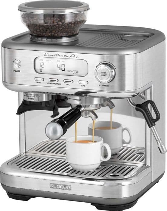 Kombinera cafetiere-expresso Sencor - 41013440 - Espresso-maskin SES 6050SS