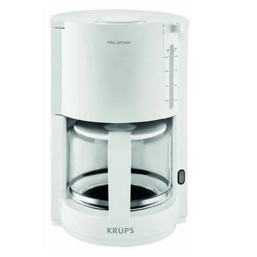 KRUPS F30901 filterkaffebryggare - 1050 Watt - Vit