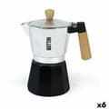 Miniatyrbild 1 av 5: Italiensk Kaffepanna Quttin Aluminium 6 Koppar (6 antal)