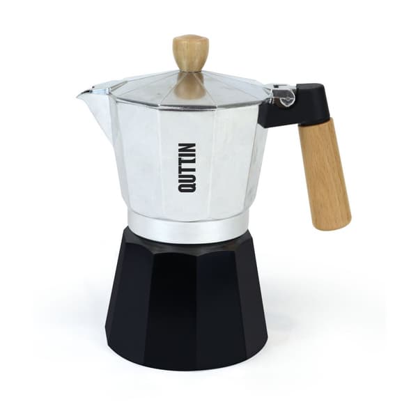 Italiensk Kaffepanna Quttin Aluminium 6 Koppar (6 antal)