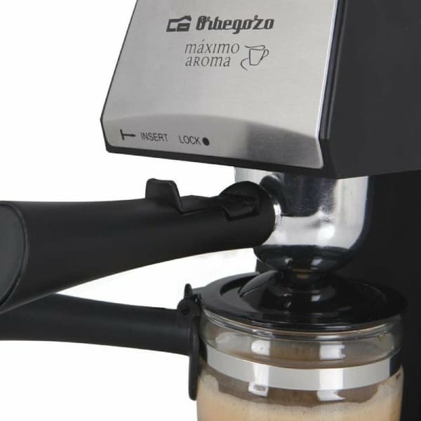 Hurtig manuel kaffemaskine Orbegozo 16782.0 Sort 6 Kopper