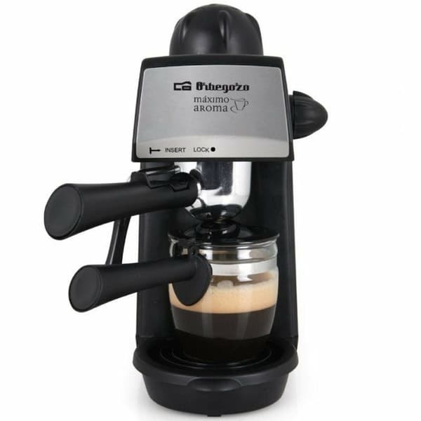 Hurtig manuel kaffemaskine Orbegozo 16782.0 Sort 6 Kopper