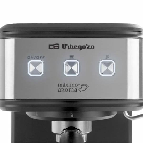 Drip Coffee Machine Orbegozo 18062 Sølvfarvet