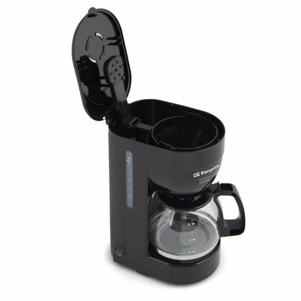 Drip Coffee Machine Orbegozo 16878 OR Sort 650 W 6 Kopper