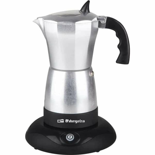 Elektrisk kaffemaskine Orbegozo KFE660 Sølvfarvet Aluminium 6 Kopper