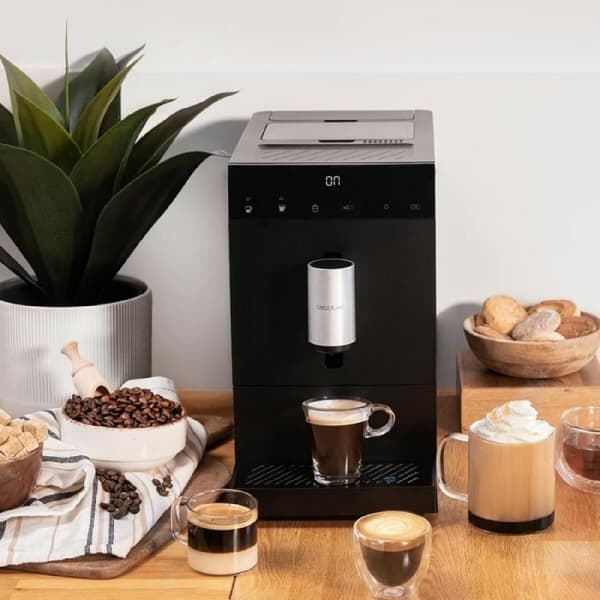 Superautomatisk kaffemaskine Cecotec Cremmaet Compact Sort
