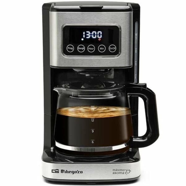 Superautomatisk kaffemaskine Orbegozo 18262 Sort 900 W 15 Skodelice