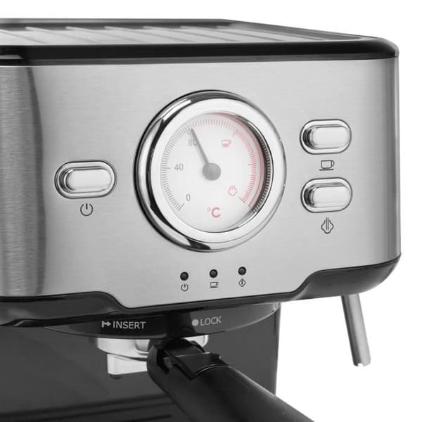 Princess espresso- och kapselmaskin - 20 bar - 1,5L vattentank