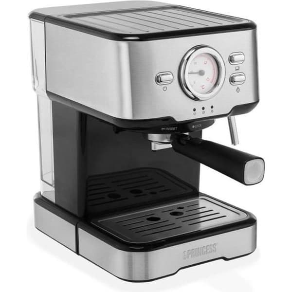 Princess espresso- och kapselmaskin - 20 bar - 1,5L vattentank