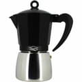 Miniatyrbillede 1 af 5: Italiensk Kaffekande Menastyl Aluminium 9 Kopper 6 Kopper