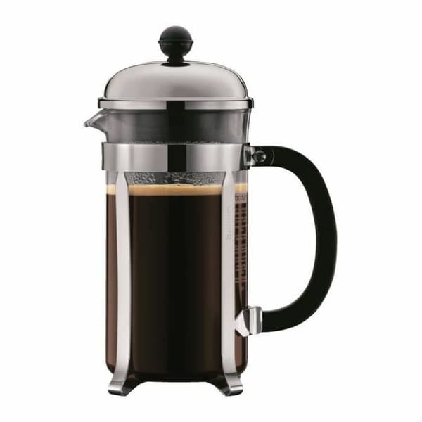 Pressopannu männällä Bodum Harmaa 1 L 0,35 L (8 osaa)
