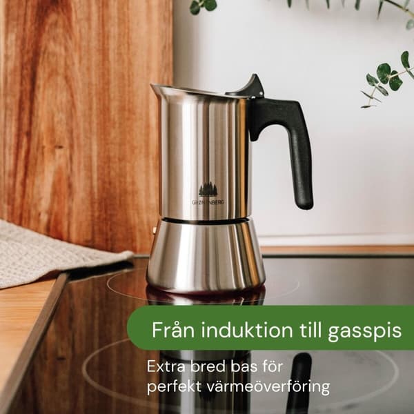 Italiensk Kaffekande Bialetti Sølvfarvet