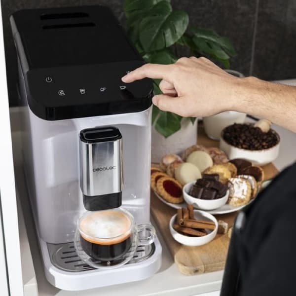 Cecotec Mega-automatisk kaffemaskin Cremmaet Macchia Vit