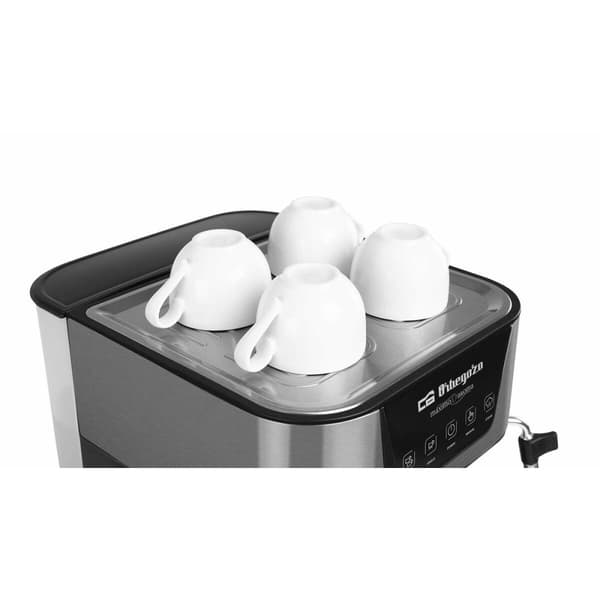 Manuell Espressobryggare Orbegozo 17535 Svart 1050 W 1,5 L