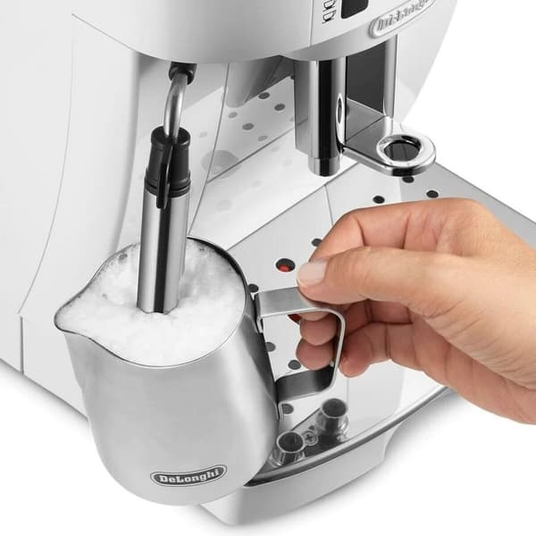 Superautomatisk kaffemaskine DeLonghi ECAM 21.117 W Hvid 1450 W 15 bar 2 Skodelice 1,8 L