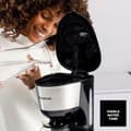 Miniatyrbillede 5 af 8: Drip Coffee Machine Taurus Verona inox 12 tazas 1000 W Sort