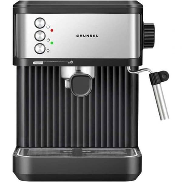Hurtig manuel kaffemaskine Grunkel CAFPRESSO-20AROMA Sort Sølv
